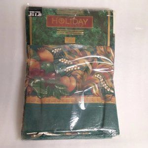 Tobin Holiday Golden Harvest Tablecloth